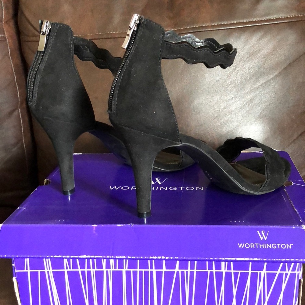Worthington Cohen Heels Black New Size 10 - Picture 4 of 8